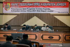 Pemkab Jember usulkan lima raperda prioritas