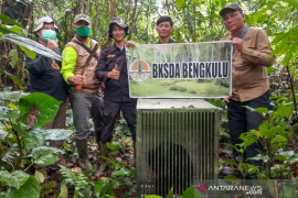 Seekor Owa Siamang jantan dilepasliarkan di TWA Bukit Kaba