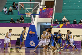 Tim basket putra Jawa Barat torehkan kemenangan kedua usai hajar Banten 91-62