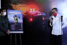 Menteri Kesehatan buka pameran foto Pandemonium dilaksanakan Kantor Berita ANTARA