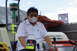 Menko Perekonomian panen raya jagung di Gorontalo