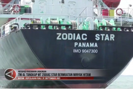 TNI AL tangkap MT Zodiac Star bermuatan minyak hitam