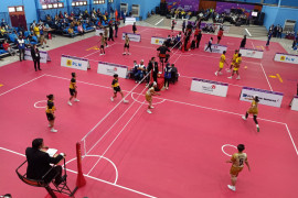 Tim sepak takraw putri Jabar  ke semifinal usai tundukkan Sulbar