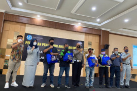 Jasa Raharja latih 60 pengemudi angkutan umum