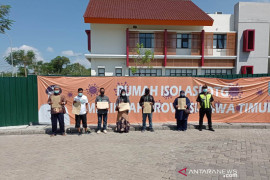 Rumah Sakit Darurat Lapangan Bangkalan nol pasien COVID-19