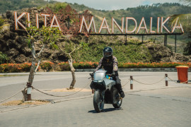 Motor listrik BL-SEV01 sukses jalani uji coba Jakarta-Mandalika