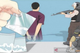 Sepuluh pengedar dan empat kurir narkoba di Sampang diringkus