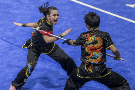 PON Papua-Jawa Timur juara umum wushu PON XX Papua