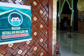 Salat di masjid tidak perlu jaga jarak saat penerapan PPKM Level I
