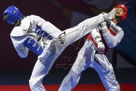 Taekwondo Sumbar Tambah Medali Perak Setelah Kalah Lawan Jawa Barat Di Final Kelas 80 Kg Putra