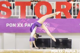 Keberuntungan belum berpihak, cabor senam gagal sumbang medali bagi Sumbar