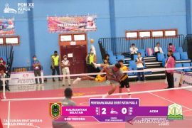 Takraw Kalsel kalahkan Aceh dan Sumsel di double event putra PON XX Papua