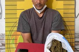 Polisi tangkap oknum Satpol PP edarkan ganja