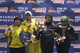 PON Papua - Elvanda Cantika Putri hanya mampu sumbangkan perunggu untuk Aceh