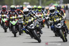 PON Papua:Tuan rumah dominasi perolehan medali emas roadrace PON Papua