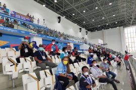 Satgas COVID-19 menilai prokes di Arena Akuatik PON Papua berjalan baik