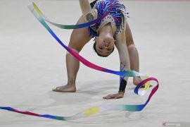 Final senam ritmik pertandingkan empat nomor di PON Papua