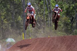 Lomba motor cross jadi hiburan masyarakat Inhu