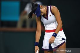 Emma Raducanu tumbang di babak 64 besar BNP Paribas Open