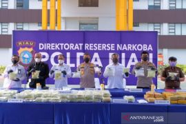 Polisi gagalkan penyelundupan 87 kg sabu-sabu