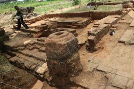 Eskavasi situs Watu Kucur zaman Majapahit