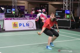 Kalahkan unggulan teratas, Gabriela Meilani ke semifinal bulu tangkis PON Papua