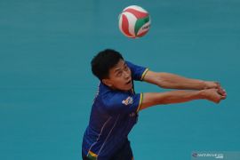 SEA Games Vietnam - Tim bola voli putra kalahkan tuan rumah pada laga kedua Grup A