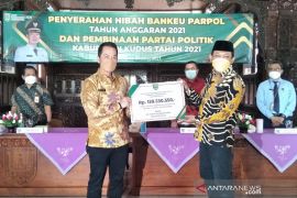 Sembilan parpol di Kudus terima dana banpol