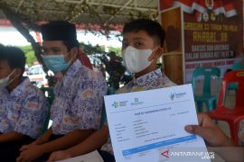 Vaksinasi dan bansos Akabri 89 di Aceh