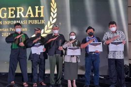Bapeltan Jambi raih penghargaan PPID eselon III keterbukaan informasi publik Kementan
