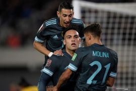 Gol tunggal Lautaro Martinez bawa Argentina menang tipis 1-0 atas Peru