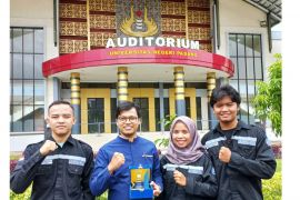 Mahasiswa UNP sabet juara II pada lomba pekan ilmiah pertambangan 2021