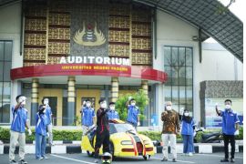 "Kabau pacu" karya Pagaruyuang Team UNP ikuti kompetisi mobil hemat energi nasional