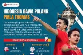 Indonesia bawa pulang Piala Thomas