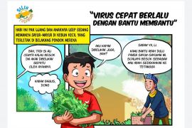 Nana Maulana juara pertama Lomba Komik Digital Silih Tulungan