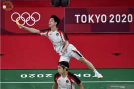 Tiga ganda putra bulu tangkis Indonesia lalui babak pembuka Denmark Open 2021