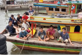 Sempat ditahan Otoritas Malaysia, 10 nelayan asal Deliserdang dipulangkan