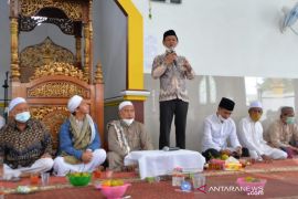 Wabup ajak jamaah Al-Mubaraqah bantu warga korban puting beliung