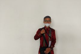 Kafilah Sumbar Rusydi Haris juarai tafsir bahasa Arab STQ Nasional 2021