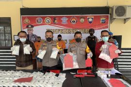 Polres Balangan ungkap kasus peredaran Narkotika 55 ribu butir obat