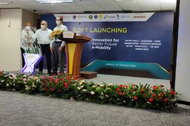 Kepala BRIN membuka  pameran kendaraan listrik terbesar IEMS 2021