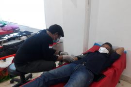 NasDem Sulteng gandeng PMI gelar donor darah peringati Hari Sumpah Pemuda