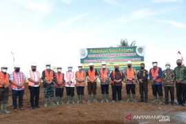 Disaksikan Ketua Komjak RI, rumah dinas Kajari Tapsel dimulai pembangunannya