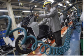 Penjualan motor listrik Gesits