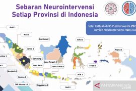 Pelayanan komprehensif pasien stroke didominasi kota besar