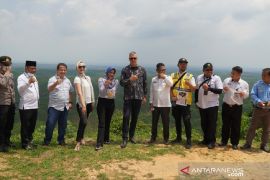 Dubes Uni Eropa untuk Indonesia kagumi hamparan lahan calon Ibu Kota Negara