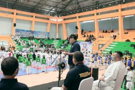 Sebanyak 700 karateka ikuti kejuaraan Ketum KONI Banjarmasin Cup II
