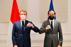 Presiden Joko Widodo apresiasi kerja sama pertahanan Indonesia-Prancis