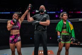 Stamp Fairtex dan Ritu Phogat berebut gelar juara ONE Women's Atomweight World Grand Prix