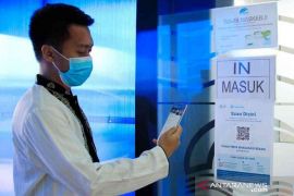 PDAM Bekasi wajibkan scan PeduliLindungi bagi pegawai dan tamu